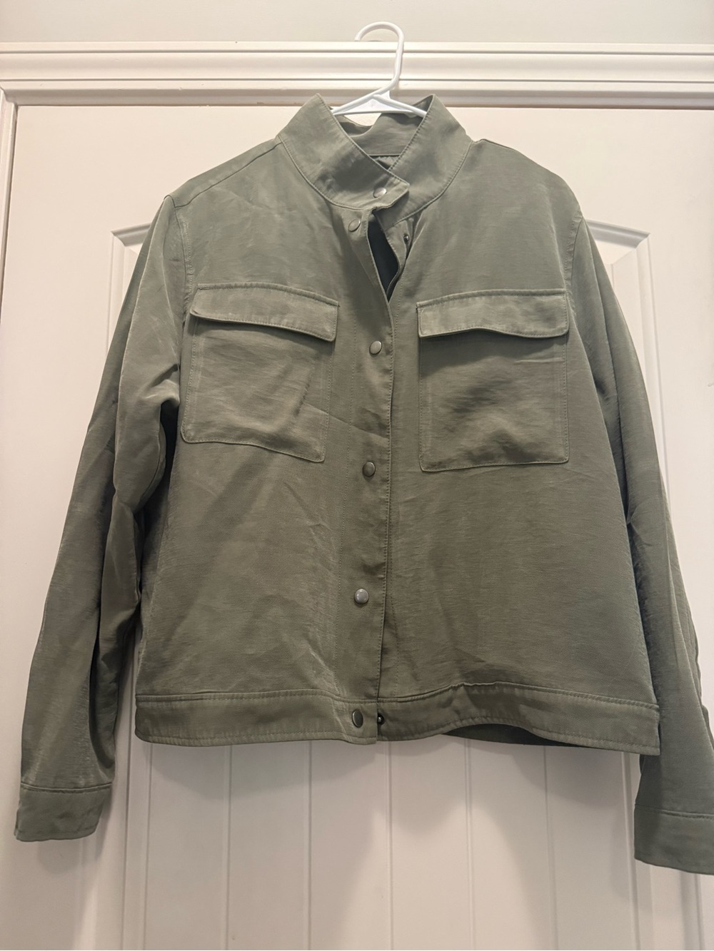 Old Navy Olive Utility Jacket for Women